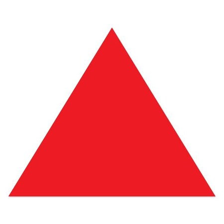 Ergomat 16in Mean Lean Arrow Head DuraStripe Red, 9PK DSML-ARROWHEAD-16-R-KIT